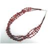 Image 1 : Native American Navajo 4-Strand Coral Necklace