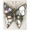 Image 1 : Mexican Alpaca Abalone Butterly Pin