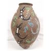 Image 1 : Mata Ortiz Marbleized Clay Lizard Jar by Reyes