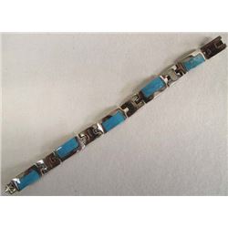 Mexican Heavy Sterling Silver Bracelet