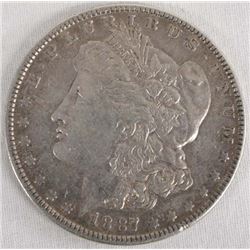 1887 Morgan Silver Dollar