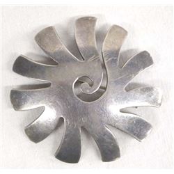 Southwestern Sterling Silver Pin