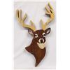 Image 1 : Beautiful Intarsia Wood Inlay Deer Plaque