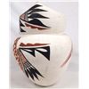 Image 2 : Acoma Hand Painted Owl Pot by Temoze