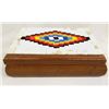 Image 1 : Hand Beaded Wood Box by Kathy Kills Thunder