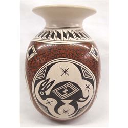 Mata Ortiz Polychrome Jar by Nancy H. Martinez