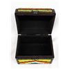 Image 3 : Hand Beaded Wood Treasure Chest by Kills Thunder