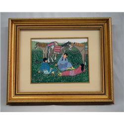 Original Cherokee Painting by Virginia A. Stroud