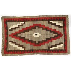 1930 Navajo Ganado Red Traditional Textile Rug