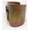 Image 2 : Huge Copper and Brass Bracelet by Chief