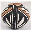 Image 2 : Isleta Pueblo Polychrome Miniature Jar by M Tafoya