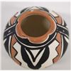 Image 3 : Isleta Pueblo Polychrome Miniature Jar by M Tafoya