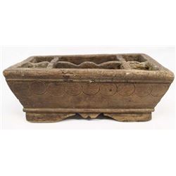 Antique Wooden Victorian Wax Stamp Box