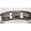 Image 3 : Navajo Old Revival Style Silver Turquoise Bracelet