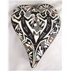 Image 1 : Acoma Lidded Heart Shaped Box by Sharon Lewis