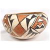 Image 1 : 1950 Native American Acoma Polychrome Pottery Bowl