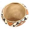 Image 2 : 1950 Native American Acoma Polychrome Pottery Bowl