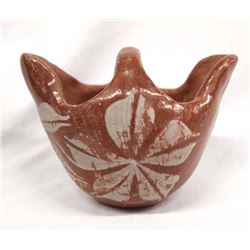 1940's Native American Santa Clara Pottery Basket