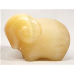 Honey Onyx Bighorn Ram Fetish