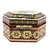 Image 4 : Small Ethnic Laquered Lidded Trinket Box