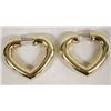 Image 2 : 14kt Yellow Gold Hoop Earrings