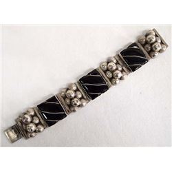 Vintage Mexican Taxco Sterling Silver Bracelet