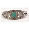Image 1 : Navajo Old Pawn Sterling Silver Turquoise Bracelet