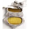 Image 4 : Large Sterling Silver Tiger's Eye Necklace