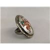 Image 2 : Vintage Zuni Sterling Silver Stone Overlay Ring, Size 7.5