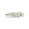 Image 2 : 14KT White Gold 0.92 ctw Diamond Ring