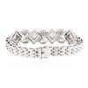 Image 2 : 18KT White Gold 3.43 ctw Diamond Bracelet