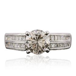 18KT White Gold 1.80 ctw Diamond Ring