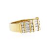 Image 2 : 18KT Yellow Gold 1.39 ctw Diamond Ring