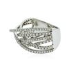 Image 2 : 14KT White Gold 0.80 ctw Diamond Ring