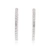 Image 1 : 14KT White Gold 5.93 ctw Diamond Earrings