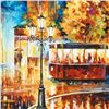 Image 2 : Night Trolley by  Leonid Afremov