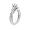 Image 3 : 14KT White Gold 1.35 ctw Diamond Ring