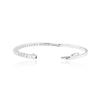 Image 3 : 14KT White Gold 3.00 ctw Diamond Bangle Bracelet