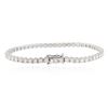 Image 2 : 18KT White Gold 5.78 ctw Diamond Tennis Bracelet