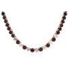 Image 2 : 14KT Yellow Gold 51.80 ctw Ruby and Diamond Necklace