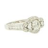 Image 2 : 14KT White Gold 1.72 ctw Diamond Ring