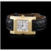 Image 1 : Ladies Chopard 18KT Yellow Gold H Wristwatch