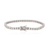 Image 2 : 14KT White Gold 6.05 ctw Diamond Tennis Bracelet