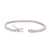 Image 3 : 14KT White Gold 6.05 ctw Diamond Tennis Bracelet