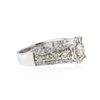 Image 2 : 14KT White Gold 2.06 ctw Diamond Ring