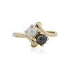Image 1 : 10KT Yellow Gold Pearl Ring