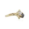 Image 2 : 10KT Yellow Gold Pearl Ring