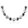 Image 2 : 14KT White Gold 6.92 ctw Diamond Necklace