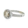 Image 2 : 18KT White Gold 1.91 ctw Diamond Ring