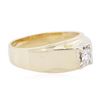 Image 2 : 14KT Yellow Gold 0.30 ctw Solitaire Ring